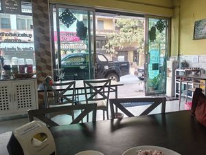 Seating at Tien Sieng Vegetarian Foods in Chiang Mai