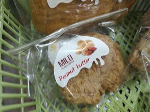 Cookies! They are vegan at Tien Sieng Vegetarian Foods in Chiang Mai