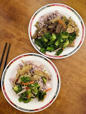   at Tien Sieng Vegetarian Foods in Chiang Mai