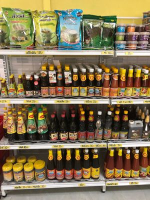 Some products are available to shop  at Tien Sieng Vegetarian Foods in Chiang Mai