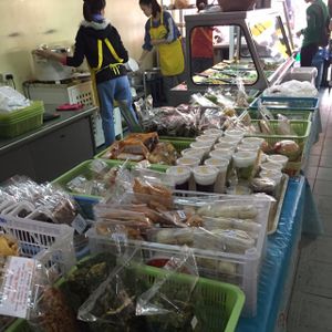 Some of the take non-fresh foods that are also for sale at Tien Sieng Vegetarian Foods in Chiang Mai
