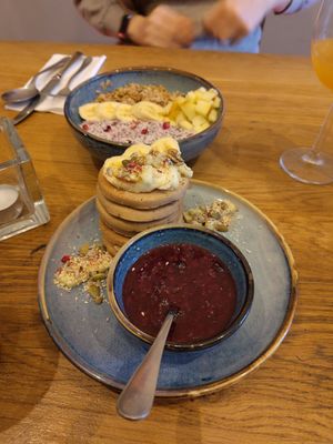 Breakfast menu for werkday stays at Simone's Kitchen in Antwerpen