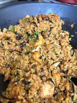 Vegan Paella at Simone's Kitchen in Antwerpen