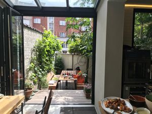Nice garden at Simone's Kitchen in Antwerpen