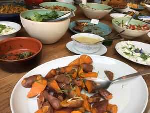 Dishes which eggs :-( at Simone's Kitchen in Antwerpen