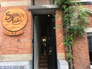 In a street named for an artist, Brueghel, you can find Simone’s Kitchen at Simone's Kitchen in Antwerpen