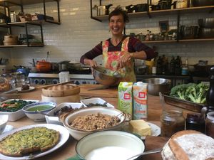 This is Simone herself! at Simone's Kitchen in Antwerpen