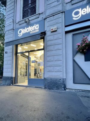   at Gelateria Concordia in Milan