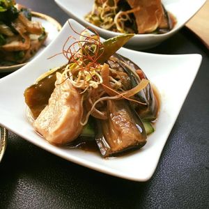 seasonal & organic vegetables at Ramen Maneki in Bremen