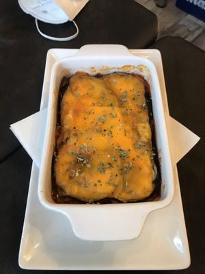 Moussaka  at Platea de Almagro in Almagro