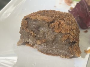 croquetas de boletus  at Platea de Almagro in Almagro