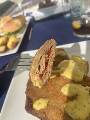 cachopo estilo manchego  at Platea de Almagro in Almagro