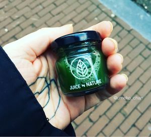 Green shot  at Juice by Nature in Amsterdam