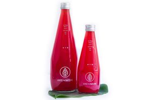 In the Pink  - cold pressed juice at Juice by Nature in Amsterdam