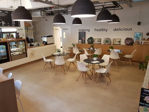 interior at Juice by Nature in Amsterdam