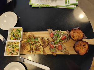 Vegan brunch at Juice by Nature in Amsterdam