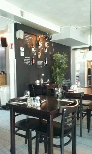 interior at Novecento in Haarlem