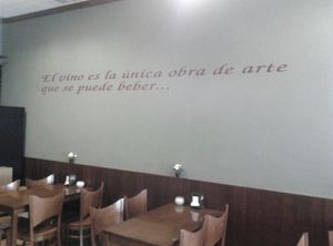 Indoor at El Milagro del Tinto in La Canada