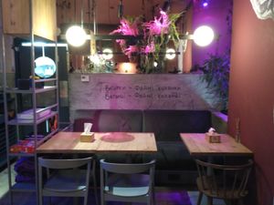 Inside at OM NOM NOM in Lviv