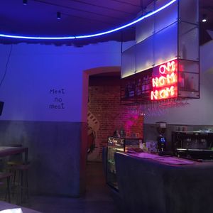 Atmosphere❤️ at OM NOM NOM in Lviv