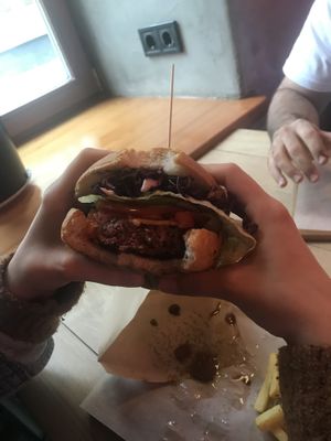 BEYOND BURGER  at OM NOM NOM in Lviv