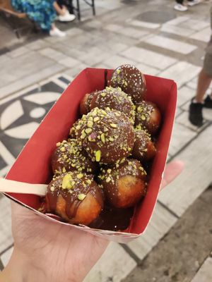 Lukumades at Lukumades in Athens