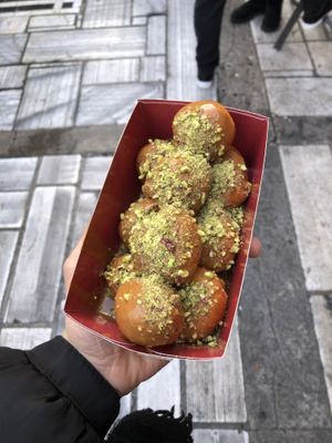   at Lukumades in Athens