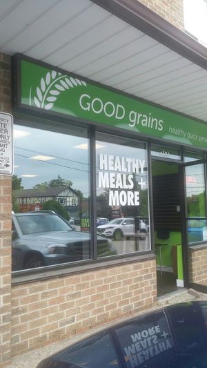 Store front at GOOD Grains in Toronto