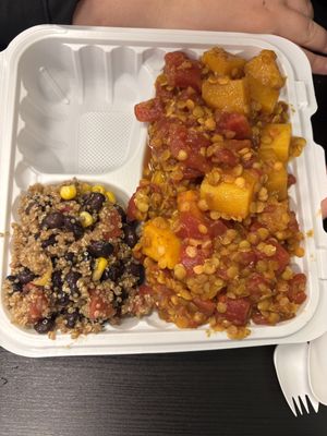 So delicious. We also had a nice little coconut ice cream, dessert and a cookie. We will be back for sure.  at GOOD Grains in Toronto