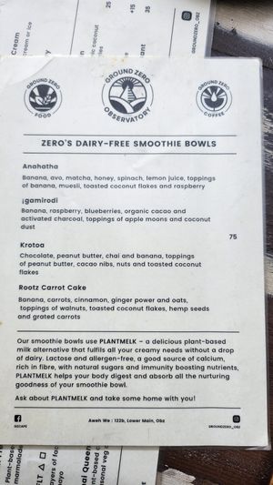  at Ground Zero - Marley Coffee in Cape Town