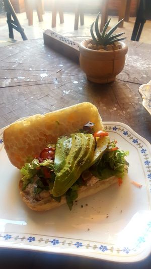 very tasty sandwich at Ground Zero - Marley Coffee in Cape Town