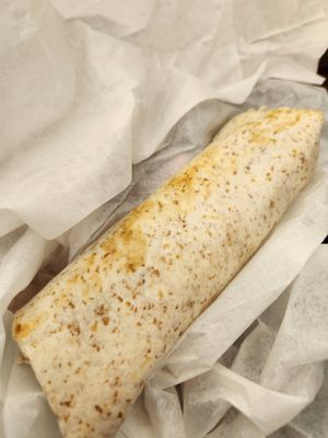 Vegan Chkn Freud wrap at Ground Zero - Marley Coffee in Cape Town