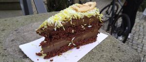 Banane Avocado Schokokuchen at Café-Bistro Daheim in Bad Schandau