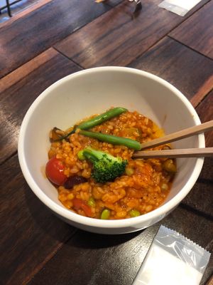 Vegan risotto  at Ciel in Hiroshima