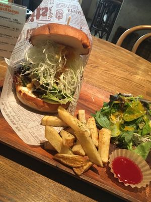 Teriyaki ?  at Vegan Burg Kitchen in Osaka