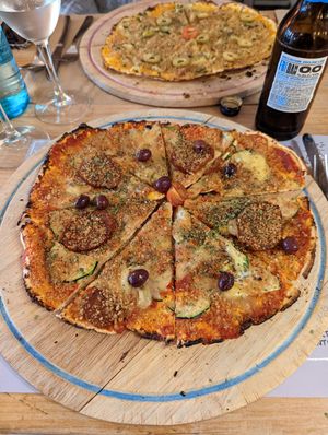 Gluten free Pizza - Barbacoa at La Casa Viva in Tavernes De La Valldigna