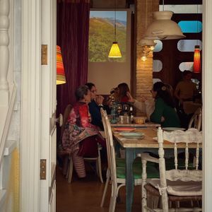 Atmosphere (view from the alcove) at La Casa Viva in Tavernes De La Valldigna