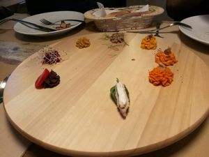 variado de paté at La Casa Viva in Tavernes De La Valldigna