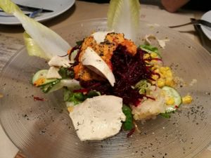 ensalada de quinoa at La Casa Viva in Tavernes De La Valldigna