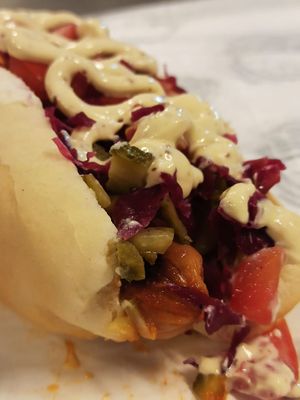 Not Dog at Shanti Burger in Taboao Da Serra