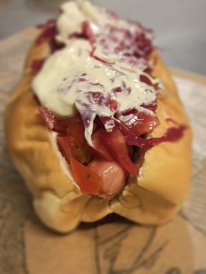 Not Dog at Shanti Burger in Taboao Da Serra