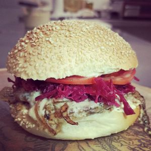  at Shanti Burger in Taboao Da Serra