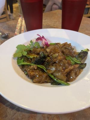 Pad se ew  at Taste of Thai Restaurant in North Conway