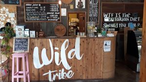 Inside at Wild Tribe Cafe in Koh Samui