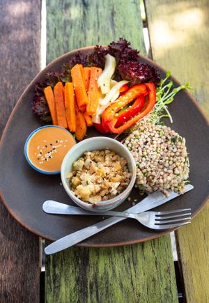 Buckwheat rainbow  at Wild Tribe Cafe in Koh Samui