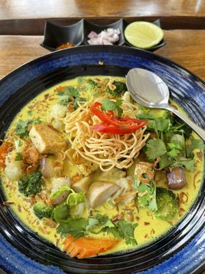 Khao Soi  at Wild Tribe Cafe in Koh Samui