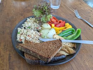 Tofu Scramble at Wild Tribe Cafe in Koh Samui