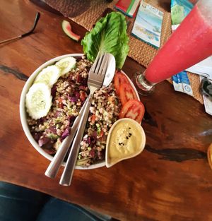 Buckwheat Salad at Wild Tribe Cafe in Koh Samui