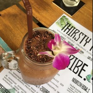 'chocolate date' tastes like milkshake  at Wild Tribe Cafe in Koh Samui