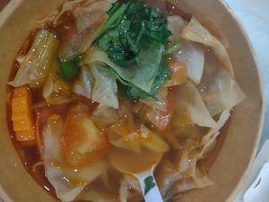 Tom yum at Wild Tribe Cafe in Koh Samui